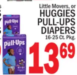 C Town HUGGIES PULL-UPS DIAPERS offer