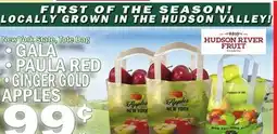 C Town GALA, PAULA RED, GINGER GOLD APPLES offer