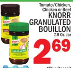 C Town KNORR GRANULATED BOUILLON offer