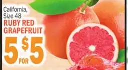 C Town RUBY RED GRAPEFRUIT offer