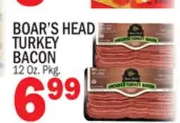 C Town BOAR'S HEAD TURKEY BACON offer