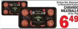 C Town CARANDO MEATBALLS offer