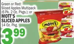 C Town MOTT'S SLICED APPLES 14 Oz. Pkg offer