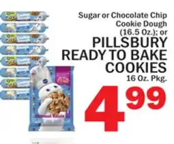 C Town PILLSBURY READY TO BAKE COOKIES 16 Oz. Pkg offer