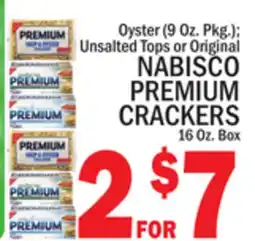 C Town NABISCO PREMIUM CRACKERS 16 Oz. Box offer