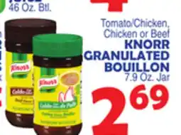 Bravo Supermarkets KNORR GRANULATED BOUILLON offer