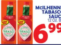 Bravo Supermarkets ILHENNY TABASCO SAUCE offer