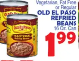 Bravo Supermarkets OLD EL PASO REFRIED BEANS offer