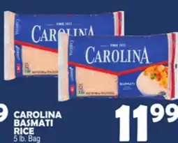 Bravo Supermarkets CAROLINA BASMATI RICE offer