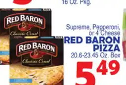 Bravo Supermarkets RED BARON PIZZA offer
