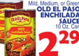 Bravo Supermarkets OLD EL PASO ENCHILADA SAUCE offer