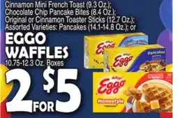 Bravo Supermarkets EGGO WAFFLES 10.75-12.10 offer