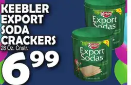 Bravo Supermarkets KEEBLER EXPORT SODA CRACKERS offer