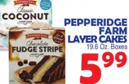 Bravo Supermarkets PEPPERIDGE FARM LAYER CAKES offer