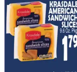Bravo Supermarkets KRASDALE AMERICAN SANDWICH SLICES offer