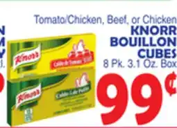 Bravo Supermarkets KNORR BOUILLON CUBES offer