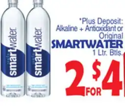Bravo Supermarkets SMARTWATER offer