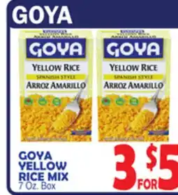 Bravo Supermarkets GOYA YELLOW RICE MIX offer