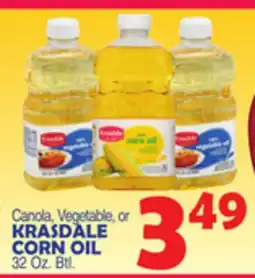 Bravo Supermarkets KRASDALE CORN OIL offer