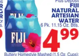 Bravo Supermarkets FIJI NATURAL ARTESIAN WATER offer