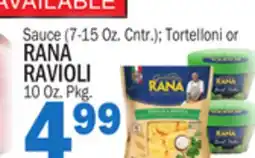 Bravo Supermarkets RANA RAVIOLI RAVIOLI 10 Oz. Pkg offer
