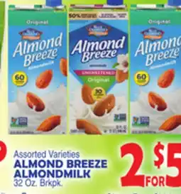 Bravo Supermarkets ALMOND BREEZE ALMONDMILK offer