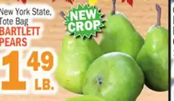 Bravo Supermarkets BARTLETT PEARS offer