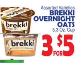 Bravo Supermarkets BREKKI OVERNIGHT OATS offer