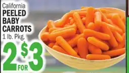 Bravo Supermarkets PEELED BABY CARROTS offer