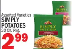 Bravo Supermarkets SIMPLY POTATOES offer