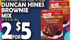 Bravo Supermarkets DUNCAN HINES BROWNIE MIX offer
