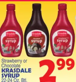 Bravo Supermarkets KRASDALE SYRUP offer