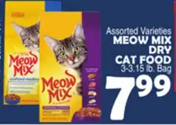 Bravo Supermarkets MEOW MIX DRY CAT FOOD offer