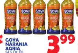 Bravo Supermarkets GOYA NARANJA AGRIA offer