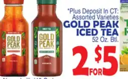 Bravo Supermarkets GOLD PEAK ICED TEA offer