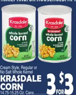 Bravo Supermarkets KRASDALE CORN offer