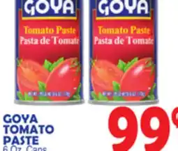 Bravo Supermarkets GOYA TOMATO PASTE offer