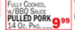 Bravo Supermarkets PULLED PORK offer