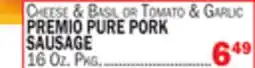 Bravo Supermarkets PREMIO PURE SAUSAGE offer
