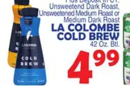 Bravo Supermarkets LA COLOMBE COLD BREW offer