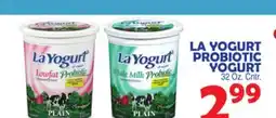 Bravo Supermarkets LA YOGURT PROBIOTIC YOGURT offer