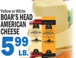 Bravo Supermarkets BOAR'S HEAD AMERICAN CHEESE offer