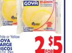 Bravo Supermarkets GOYA LARGE DISCOS offer