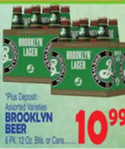 Bravo Supermarkets BROOKLYN BEER offer