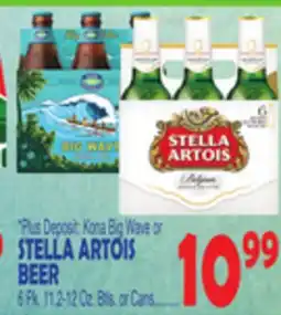 Bravo Supermarkets STELLA ARTOIS BEER offer