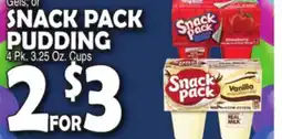 Bravo Supermarkets SNACK PACK PUDDING offer