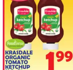 Bravo Supermarkets KRASDALE ORGANIC TOMATO KETCHUP offer