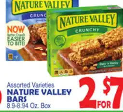 Bravo Supermarkets NATURE VALLEY BARS offer