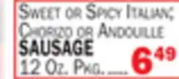 Bravo Supermarkets SAUSAGE offer