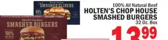 Bravo Supermarkets HOLTEN'S CHOP HOUSE SMASHED BURGERS offer